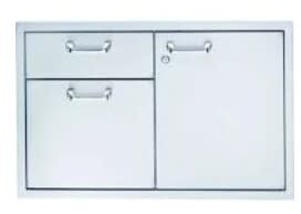 Wolf 814093 - 30 Inch Door and 2-Drawer Storage Combination