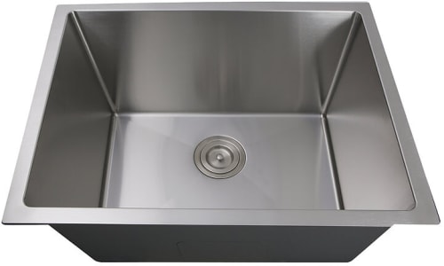 Nantucket Sinks Pro Series SR23181216 - 23 Inch Undermount Single Bowl Kitchen Sink with 16 Gauge Stainless Steel