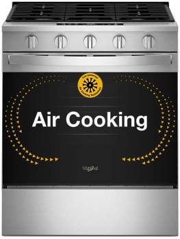 Whirlpool WSGS5030SZ - 30 Inch Slide-In Gas Smart Range