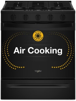 Whirlpool WSGS5030SB - 30 Inch Slide-In Gas Smart Range