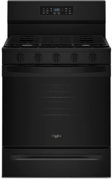 Whirlpool WFGS5730SB - 30 Inch Freestanding Gas Range with 5 Sealed Burners