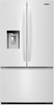 Whirlpool WRFF3736SW - 36 Inch Freestanding French Door Refrigerator