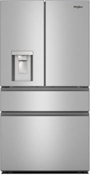 Whirlpool WRMF3536SZ - 36 Inch Freestanding 4-Door French Door Refrigerator