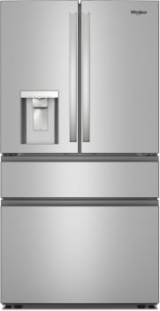 Whirlpool WRMF3636SZ - 36 Inch Freestanding 4-Door French Door Refrigerator