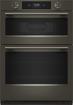 KitchenAid KOEC730SBE - 30 Inch Double Combination Smart Electric Wall Oven with 6.4 cu. ft. Total Capacity