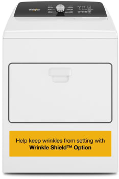 Whirlpool WED5010LW - Front View