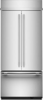 KitchenAid KBFN536SPS - 36 Inch Built-In French Door Bottom Mount Refrigerator with 20.8 cu. ft. Total Capacity