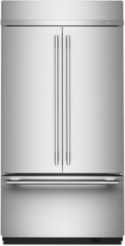 KitchenAid KBFN542SPS - 42 Inch Built-In French Door Bottom Mount Refrigerator with 24.2 cu. ft. Total Capacity