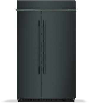 KitchenAid 30 Cu. Ft. 48" Built-In Side-By-Side Refrigerator w/ Platinum Interior in Juniper KBSN748SJP on Fridge.com