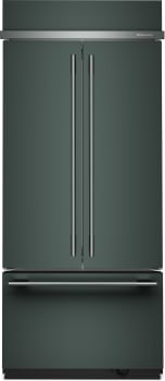 KitchenAid KBFN536SJP - 36 Inch Built-In French Door Bottom Mount Refrigerator with 20.8 cu. ft. Total Capacity