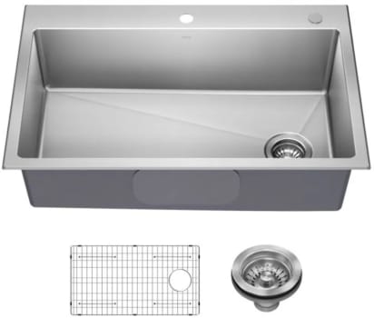 Kraus KHT64033 - 33 Inch Drop In/ Top Mount Kitchen Sink