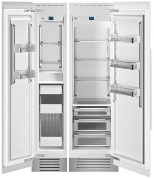 Bertazzoni BERTREFFRPR243 - Bertazzoni Side-by-Side Refrigerator Freezer Column Set