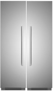 Bertazzoni Professional Series BERTREFFRPRO24SS2 - Bertazzoni Side-by-Side Refrigerator Freezer Column Set
