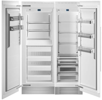 Bertazzoni BERTREFFRPR241 - Bertazzoni Side-by-Side Refrigerator Freezer Column Set