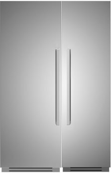 Bertazzoni Professional Series BERTREFFRPRO24SS1 - Bertazzoni Side-by-Side Refrigerator Freezer Column Set