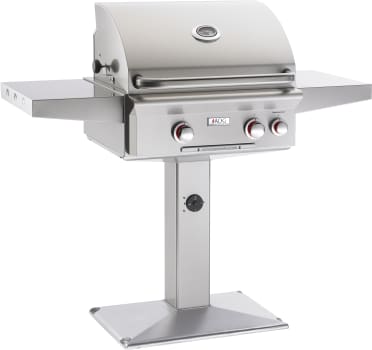 American Outdoor Grill 24npt 24 Inch Post Mount Gas With 2 American Outdoor Grill 24npt 24 T Series With Push To Light