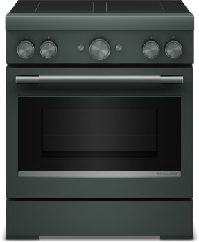 KitchenAid KFIS930SJP - 30 Inch Freestanding Induction Range with 4 Elements
