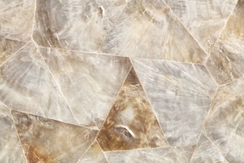 JennAir ELEMENTS - JennAir X Nature Squared JBRCAPIZ36 - 36 Inch Capiz Copper Custom Column Panel