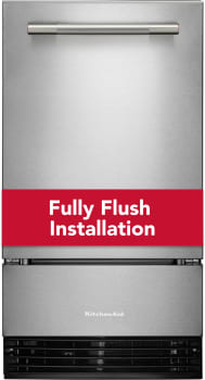 KitchenAid KUID318SPS - 18 Inch Ice Maker
