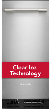 KitchenAid KUIX315SPS - 15 Inch Ice Maker