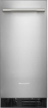 KitchenAid KUIX515SPS 15 Inch Built-In Undercounter Clear Ice Maker ...