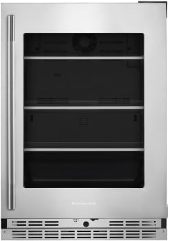 KitchenAid KURR524SPS - 24 Inch Built-In Undercounter Refrigerator