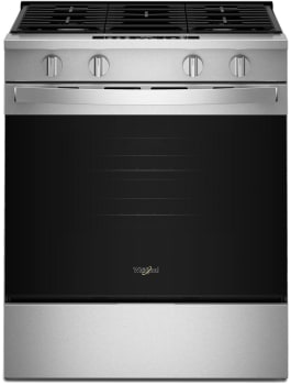 Whirlpool WSGS4530TS - 30 Inch Slide-In Gas Smart Range