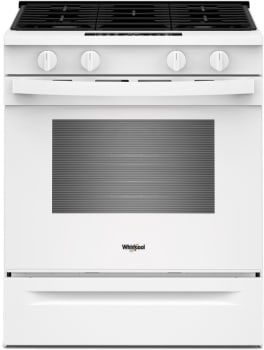 Whirlpool WSGS4530TW - 30-inch Gas Smart Range with Air Cooking Technology