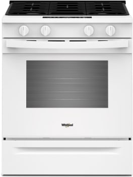 Whirlpool WSGS3330TW - 30 Inch Slide-In Gas Range