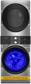 Whirlpool WGF5727TR - 28 Inch Electric Laundry Tower