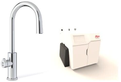 Zip ARCPLUSCS240VCH - HydroTap Chilled, Sparkling for Large Commercial - Kitted Base Module with 5 lb CO2 and Regulator with Arc Plus Tap - Bright Chrome