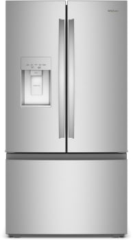 Whirlpool WRFC7436TZ - 36 Inch True Counter Depth 3-Door French Door Refrigerator with Nugget Ice
