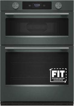 KitchenAid KOEC730SBE - 30 Inch Double Combination Smart Electric Wall Oven with 6.4 cu. ft. Total Capacity