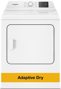 Whirlpool WED4105SW - 29 Inch Electric Front Load Dryer with 7.0 cu ft. Capacity