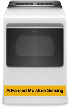Whirlpool WED8127LW - 27 Inch Electric Smart Dryer
