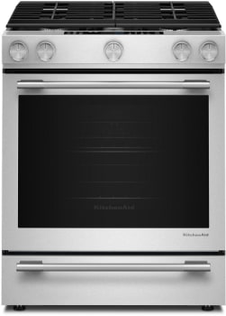 KitchenAid KSGS730TPS - 30 Inch Slide in Gas Range