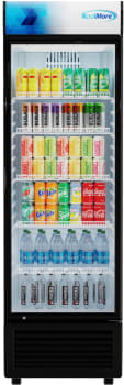 Koolmore KMMDR1GD15C - 26 Inch Commercial Merchandiser Refrigerator
