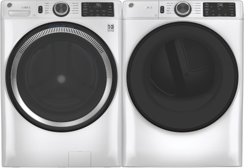 GE GEWADRGNWW550SS - Side by Side Washer and Gas Dryer