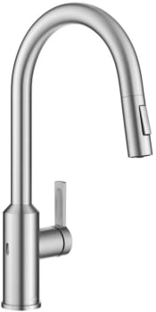 Kraus Oletto Series KSF2830SFS - Touchless Sensor Pull-Down Single Handle Kitchen Faucet in Spot-Free Stainless Steel