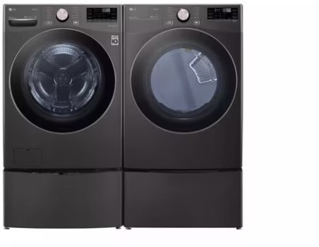 LG LGWADREHBA4002B2 - Side by Side Washer and Electric Dryer