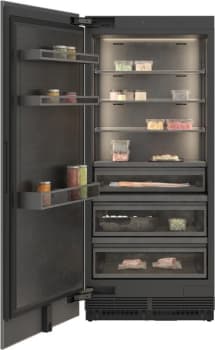 Gaggenau Vario Cooling Expressive Series RVF497790 - 36 Inch Panel Ready Column Smart Freezer