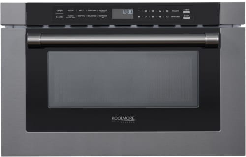 Koolmore KMMD1BSS - 24 Inch Microwave Drawer
