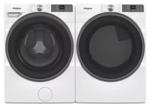 Whirlpool WHWADRERW5720 - Side by Side Washer and Electric Dryer