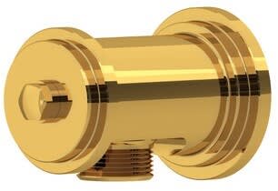 Rohl Perrin and Rowe Collection U0227WOULB - Handshower Outlet: Unlacquered Brass