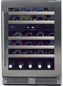 XO XOU24WDZGSX - 24 Inch Dual Zone Wine Cooler