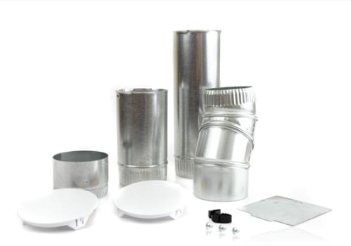 Whirlpool 279818 4-Way Vent Kit for Duet and Duet Sport Dryers: White