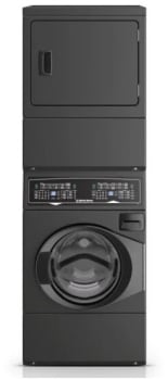 Speed Queen SF7 SF7008BG - 27 Inch Stacked Washer and Gas Dryer