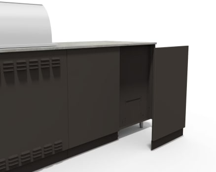 Blaze Golden Hour BGLDH32BCKPBRZ - 10 Foot Outdoor Kitchen Island for Models with 32 Inch Grills