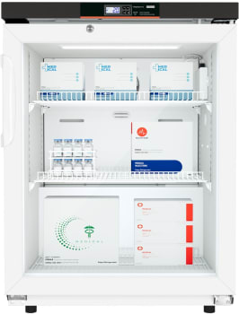 Koolmore KMPHR45C - 24 Inch Commercial Countertop Medical Pharmacy Refrigerator
