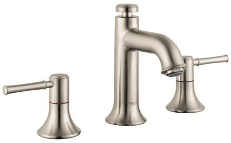Hansgrohe 14113821 Double Lever Widespread Lavatory Faucet With 4